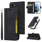 For Samsung Galaxy S21+ 5G BETOPNICE Dual-side Buckle Leather Phone Case(Black) - 1