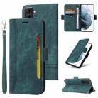 For Samsung Galaxy S21+ 5G BETOPNICE Dual-side Buckle Leather Phone Case(Green) - 1