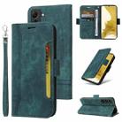 For Samsung Galaxy S22 5G BETOPNICE Dual-side Buckle Leather Phone Case(Green) - 1