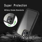 For iPhone 12 Pro Max Acrylic + TPU Shockproof Phone Case(Black) - 4