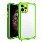 For iPhone 11 Pro Max Acrylic + TPU Shockproof Phone Case(Grass Green) - 1