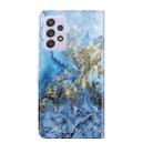 For Samsung Galaxy A23 4G/5G 3D Painting Pattern TPU + PU Leather Phone Case(Milky Way) - 3