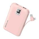 WEKOME WP-273 Noble Series 10000mAh LED Display Power Bank(Pink) - 1