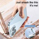 For iPhone 13 Pro Max Dustproof Glass Lens Protection Electroplating Phone Case(Silver) - 4