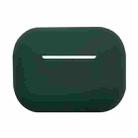 For AirPods Pro 2 Earphone Silicone Protective Case(Dark Green) - 1