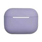For AirPods Pro 2 Earphone Silicone Protective Case(Light Purple) - 1