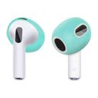 For AirPods Pro 2 Ear Cap Silicone Protective Case(Mint Green) - 1