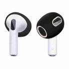 For AirPods Pro 2 Ear Cap Silicone Protective Case(Black) - 1