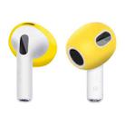 For AirPods Pro 2 Ear Cap Silicone Protective Case(Yellow) - 1