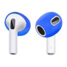 For AirPods Pro 2 Ear Cap Silicone Protective Case(Azure Blue) - 1