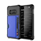 For Samsung Galaxy S10e ZM02 Card Slot Holder Phone Case(Blue) - 1