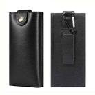 Folding Phone Universal Hanging Waist Bag,Size:16.5x7.3x2.5cm(Black) - 1