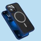 For iPhone 14 Pro Benks Frosted Skin Feeling Magnetic Shockproof Phone Case(Blue) - 1