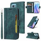 For OPPO Reno 7 Pro 5G BETOPNICE Dual-side Buckle Leather Phone Case(Green) - 1