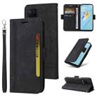 For OPPO A54 4G / A16 / A16s BETOPNICE Dual-side Buckle Leather Phone Case(Black) - 1
