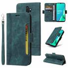 For OPPO A9 2020 BETOPNICE Dual-side Buckle Leather Phone Case(Green) - 1