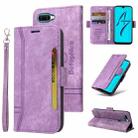 For OPPO A7 / A5s BETOPNICE Dual-side Buckle Leather Phone Case(Purple) - 1