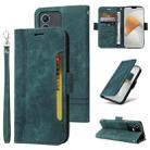 For vivo S12 Pro / V23 Pro 5G BETOPNICE Dual-side Buckle Leather Phone Case(Green) - 1