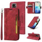 For vivo Y55 5G Global / Y75 5G Global BETOPNICE Dual-side Buckle Leather Phone Case(Red) - 1