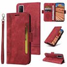 For vivo Y20 BETOPNICE Dual-side Buckle Leather Phone Case(Red) - 1