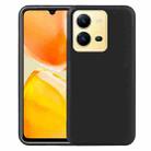 For vivo X80/V25 5G Lite TPU Phone Case(Black) - 1