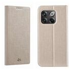 For OnePlus 10T 5G/Ace Pro 5G ViLi DMX Series TPU + PU Shockproof Leather Phone Case(Gold) - 1