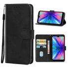 For Doogee S96GT Leather Phone Case(Black) - 1