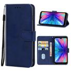 For Doogee S96GT Leather Phone Case(Blue) - 1