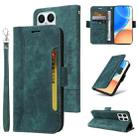 For Honor X8 BETOPNICE Dual-side Buckle Leather Phone Case(Green) - 1