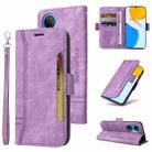 For Honor X7 BETOPNICE Dual-side Buckle Leather Phone Case(Purple) - 1