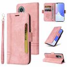 For Huawei nova 9 Pro BETOPNICE Dual-side Buckle Leather Phone Case(Pink) - 1