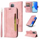For Huawei nova 9 SE BETOPNICE Dual-side Buckle Leather Phone Case(Pink) - 1