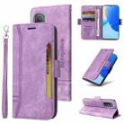 For Huawei nova 9 SE BETOPNICE Dual-side Buckle Leather Phone Case(Purple) - 1