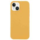 For iPhone 14 Plus Solid Silicone Phone Case(Gold) - 1