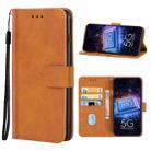 For Tecno Pova Neo 5G Leather Phone Case(Brown) - 1