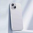 For iPhone 14 Benks Ultra-thin Zero Sense Frosted Phone Case(White) - 1