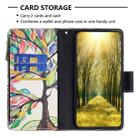 For Samsung Galaxy A23e 5G Colored Drawing Pattern Zipper Phone Leather Case(Tree) - 5
