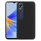 For OPPO A17 TPU Phone Case(Black) - 1