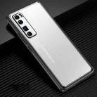 For Huawei nova 7 Pro Frosted Metal Phone Case(Silver) - 1