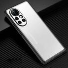 For Huawei nova 8 Pro Frosted Metal Phone Case(Silver) - 1