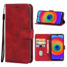 For Ulefone Note 14 Leather Phone Case(Red) - 1