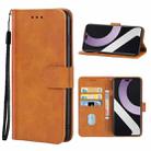 For Xiaomi Civi 2 Leather Phone Case(Brown) - 1