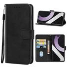 For Xiaomi Civi 2 Leather Phone Case(Black) - 1