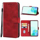 For ZTE Axon 30S Leather Phone Case(Red) - 1