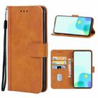 For ZTE Axon 30S Leather Phone Case(Brown) - 1