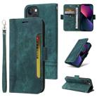For iPhone 13 mini BETOPNICE Dual-side Buckle Leather Phone Case(Green) - 1