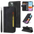 For iPhone 11 Pro BETOPNICE Dual-side Buckle Leather Phone Case(Black) - 1