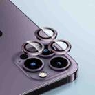 For iPhone 14 Pro/14 Pro Max Benks Sapphire Lens Protective Film(Purple) - 1