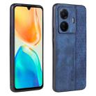 For vivo S15e / T1 Pro AZNS 3D Embossed Skin Feel Phone Case(Sapphire Blue) - 1