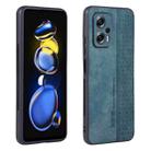 For Xiaomi Redmi Note 11T Pro 5G AZNS 3D Embossed Skin Feel Phone Case(Dark Green) - 1